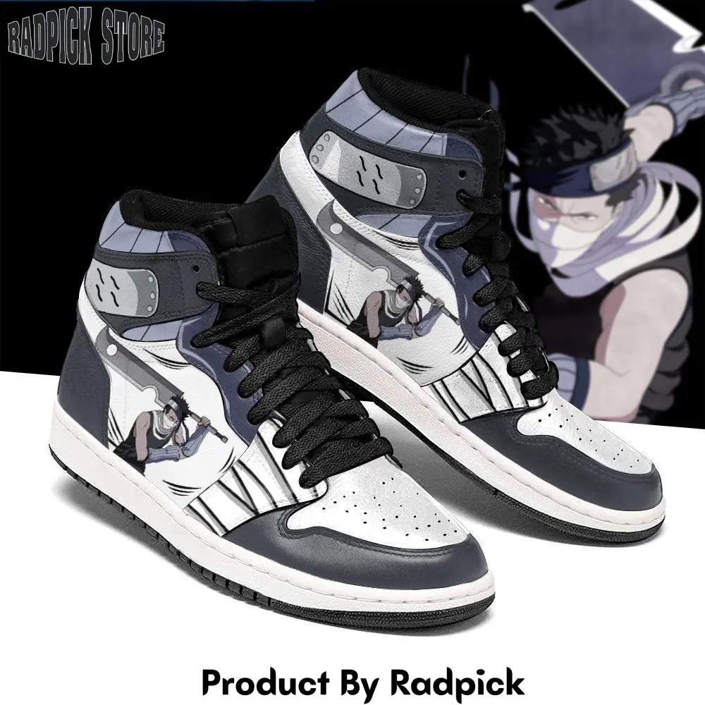 Zabuza shoes air jordan high top sneakers anime mn08  rp0400813